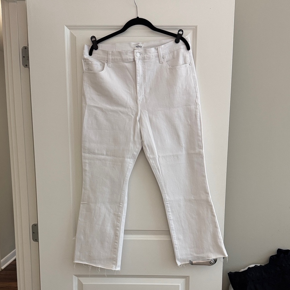 Pistola Denim Lennon High Rise Crop Boot Jean
